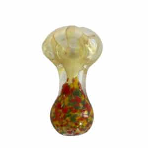 3.7" HAND PIPE RAINBOW