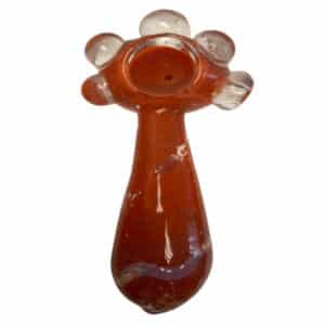 5.5" HAND PIPE FRITZ GLASS ASSORTED COLORS