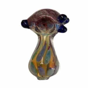 3.7" HAND PIPE FRITZ GLASS