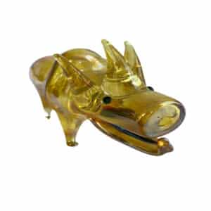 6.5" HAND PIPE GOLDEN BULL
