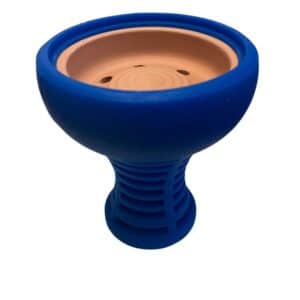 Silicone bowl with clay insert