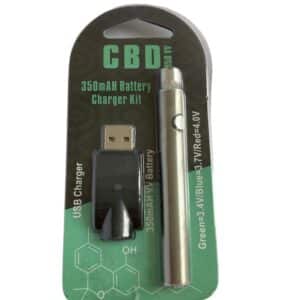 CBD 350mAH BATTERY USB CHARGER KIT