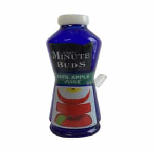 7.5" WATER PIPE BOTTLE APPLE JUICE