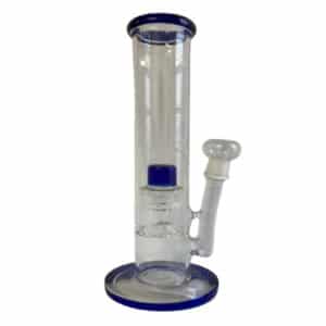 12" WATER PIPE STRAIGHT NECK WITH DOUBLE BONG