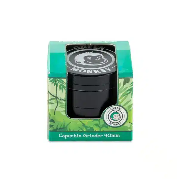 Capuchin Grinder 40mm GM118 Black box front 1k 1024x1024@2x Copy