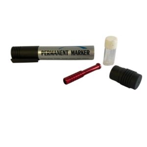 PERMANENT MARKER METAL PIPE