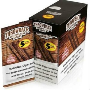 THROWBACK - NATURAL LEAF CIGARS ORIGINAL
