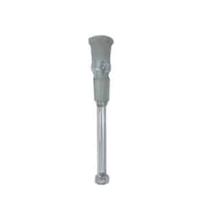 HIGH PROFILE 18mm MALE TO 18mm FEMALE DOWNSTEM SHOWERHEAD DIFFUSER CLEAR