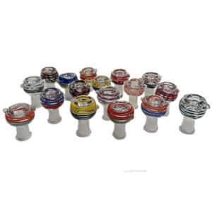 14mm FEMALE SWIRLED BUBBLE BOWL
