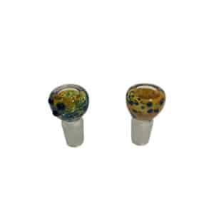 18mm MALE CHEETAH GLASS BOWL