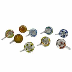 1" CIRCLE SWIRL CARB CAP