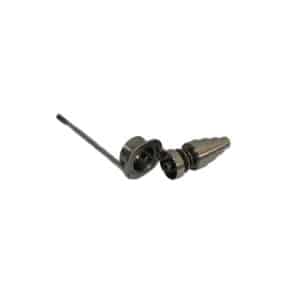 18mm FEMALE MALE TITANIUM NALE WITH CARB CAP AND DABBER