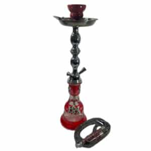 20" FLORAL DESIGN HOOKAH WITH 1 HOSE