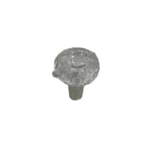 18mm MALE CLEAR HEXAGON BOWL