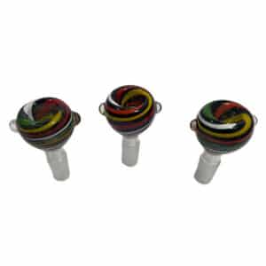 14mm MALE TROPICAL SWIRL BOWL