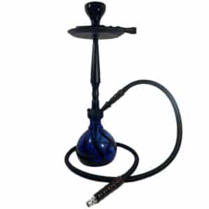 24" SAHARA SMOKE AZUL DOME 1 HOSE HOOKAH