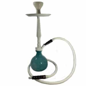 24" SAHARA SMOKE CASCADE DOME 1 HOSE HOOKAH