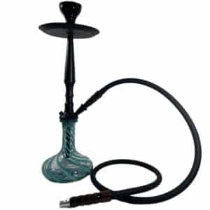 24" SAHARA SMOKE HELIX 1 HOSE HOOKAH