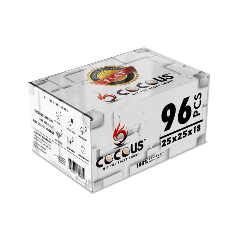 CocoUS Charcoal 96 pieces FLATS