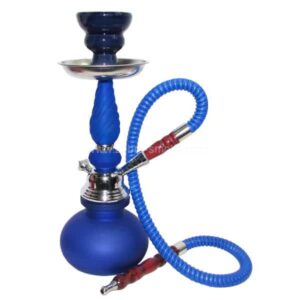 11" ZEBRA SMOKE NEON HOOKAH 1 HOSE - Image 2