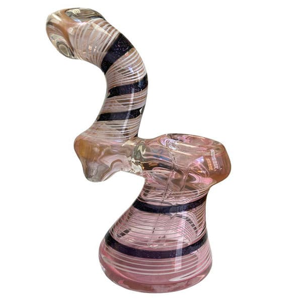 7" BUBBLER DICHROIC GLASS & GLOW