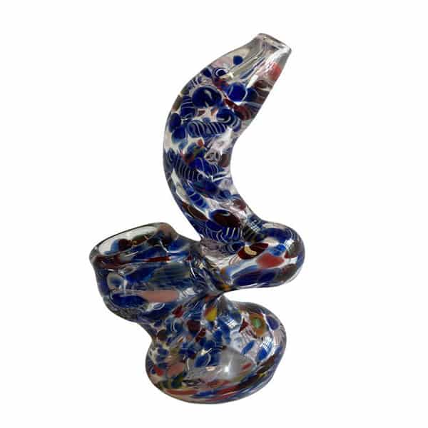 6" BUBBLER BLUE DOTS