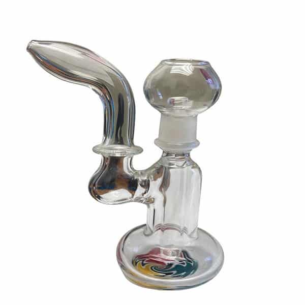 5.5" BUBBLER RASTA TWIST OIL RIG