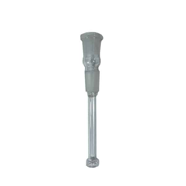 HIGH PROFILE 18mm MALE TO 18mm FEMALE DOWNSTEM SHOWERHEAD DIFFUSER CLEAR