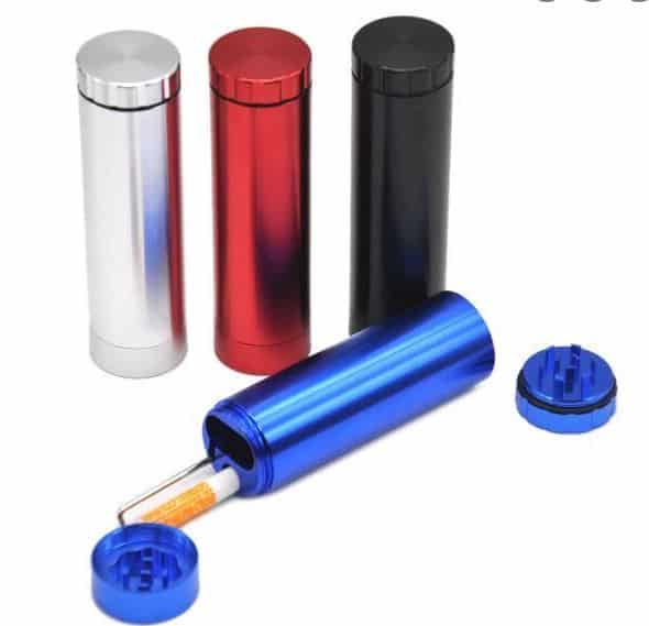 METALIC GRINDER WITH DUGOUT