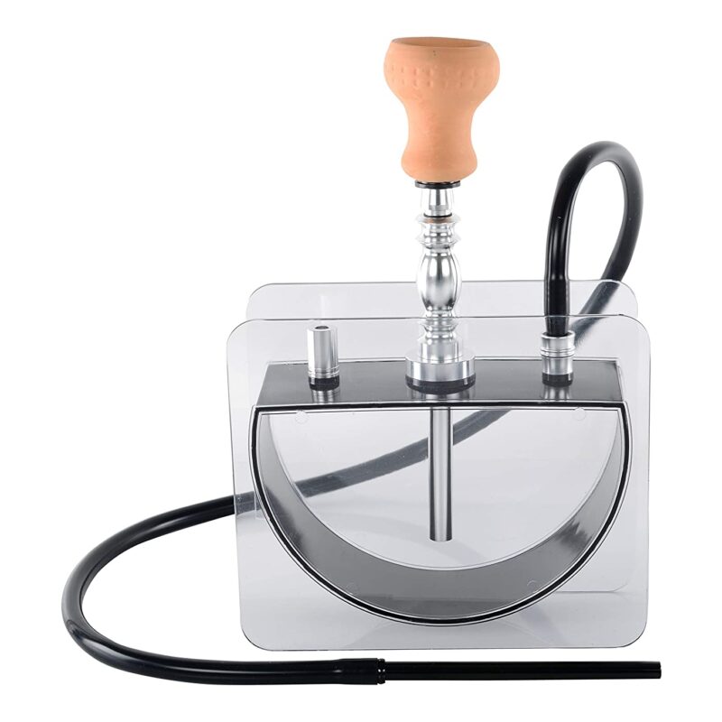 16" ACRYLIC HOOKAH SEMICIRCLE