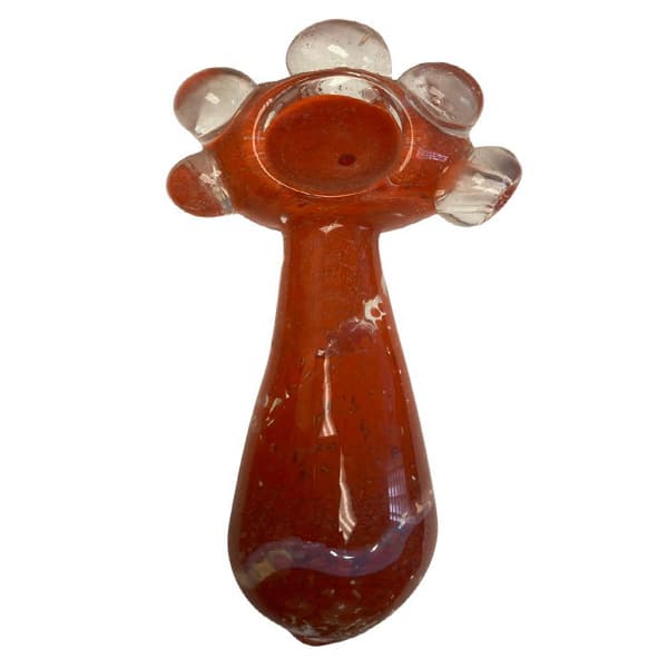 5.5" HAND PIPE FRITZ GLASS ASSORTED COLORS