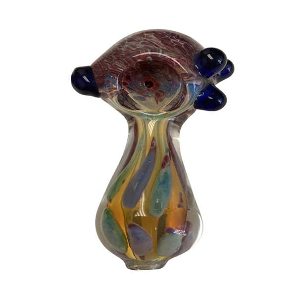 3.7" HAND PIPE FRITZ GLASS