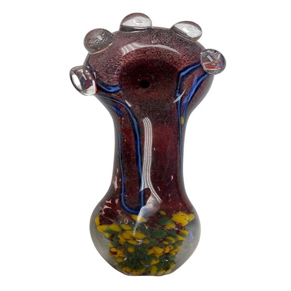 4.4" HAND PIPE FRITZ GLASS