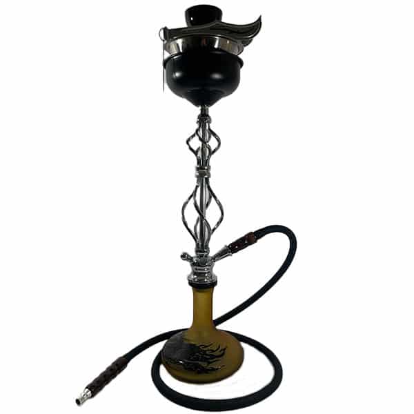 24" SAHARA SMOKE DRAGON 1 HOSE HOOKAH