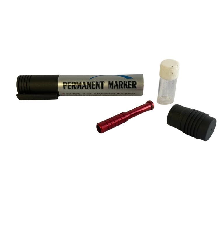 PERMANENT MARKER METAL PIPE