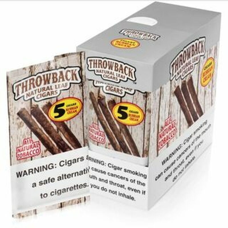 THROWBACK - NATURAL LEAF CIGARS RUSSIAN CREAM