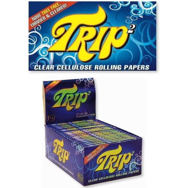 TRIP ² 1 1/4 ROLLING PAPER 24 PACKS / BOX